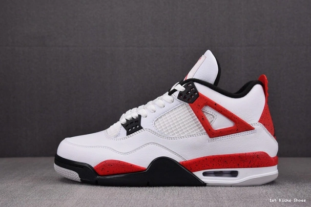 1725 dh6927- Comfortable cement” 4 jordan air “red 0117